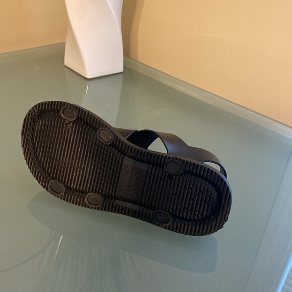 Black Chunky EVA Dad Sandals Size 6/7 - Picture 5 of 5